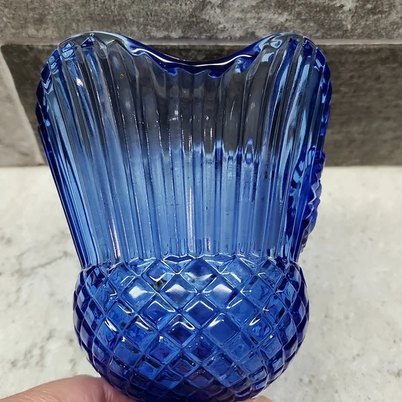 Vintage AVON Cobalt Blue Pitcher Old Mount Vernon - Picture 12 of 12